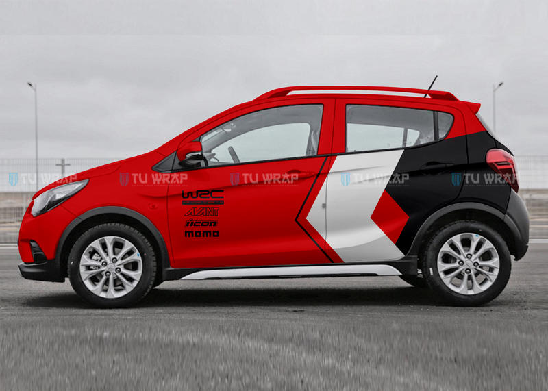 Tem xe Fadil đỏ Fadil024 2 tem xe fadil dep do 24