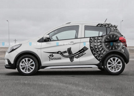 Tem xe Fadil trắng Fadil0041