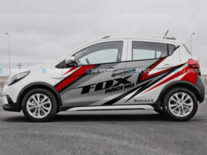 Tem xe Fadil trắng Fadil0055