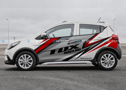 Tem xe Fadil trắng Fadil0055