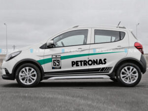 Tem xe Fadil trắng Fadil0059