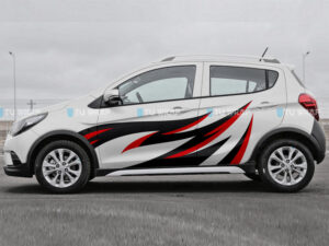 Tem xe Fadil trắng Fadil0061