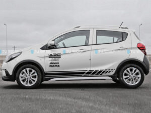 Tem xe Fadil trắng Fadil0063