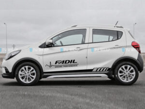 Tem xe Fadil trắng Fadil0079