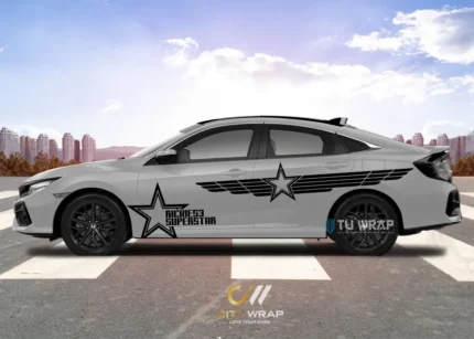 Tem xe Honda City Army