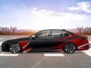 Tem Xe Lux A phong cách rực cháy