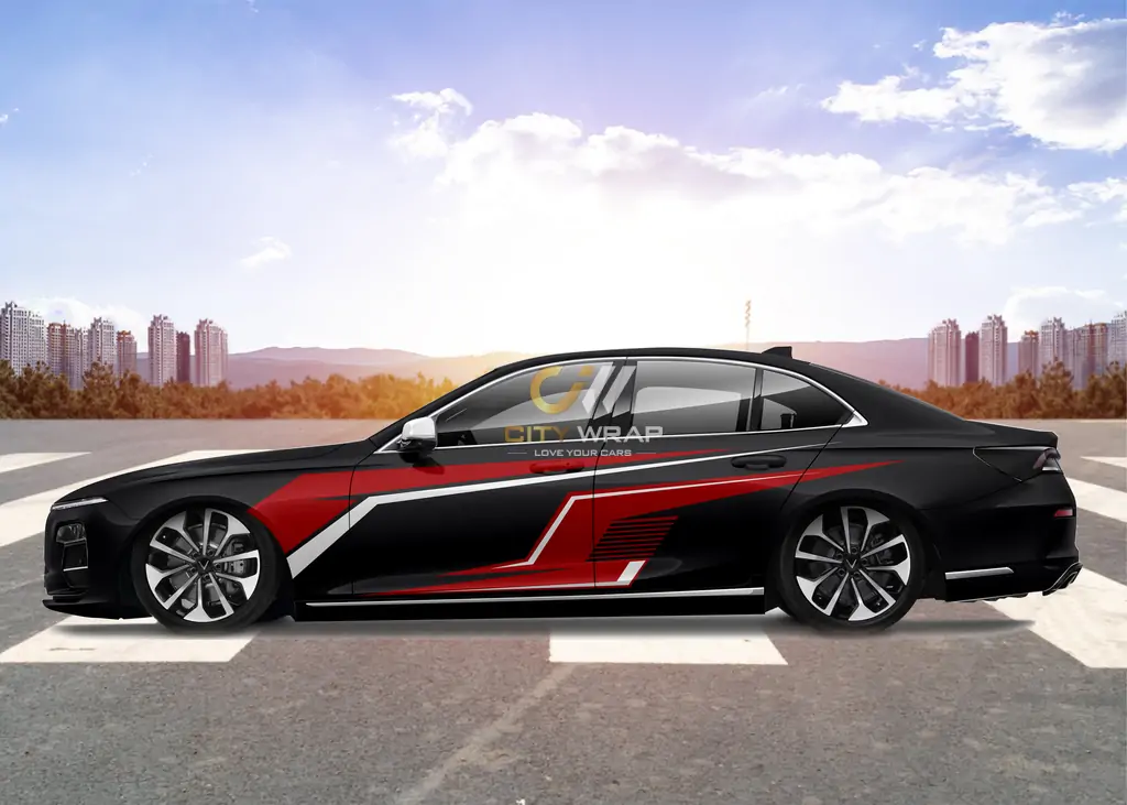 decal xe vinfast lux a den 11