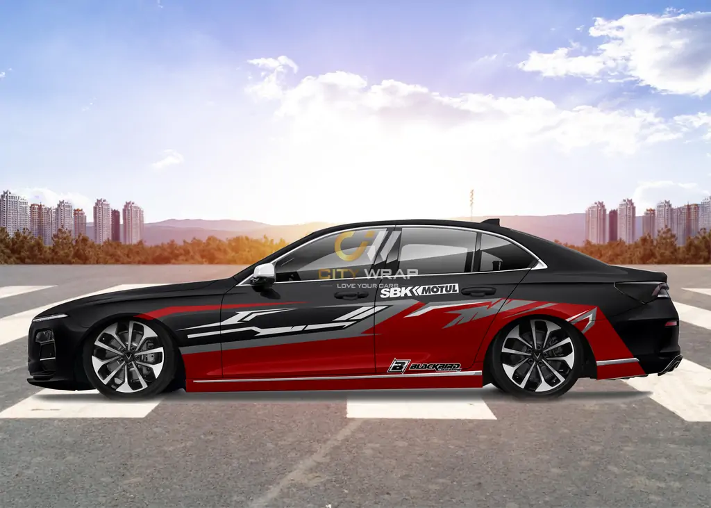 decal xe vinfast lux a den 14