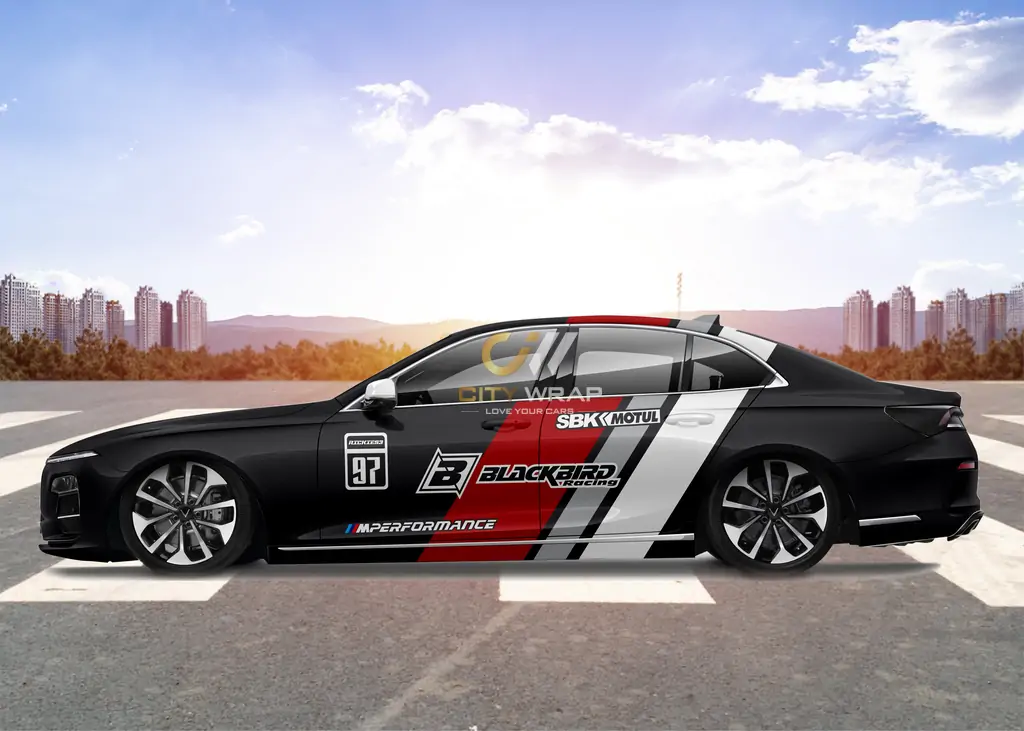 decal xe vinfast lux a den 18