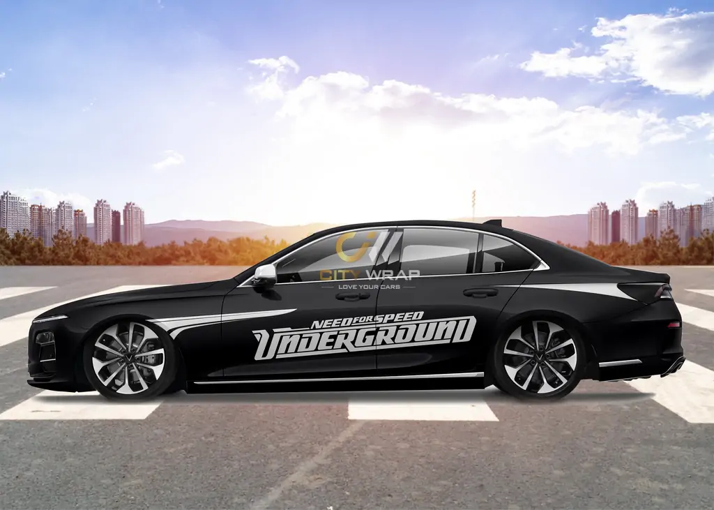 decal xe vinfast lux a den 30