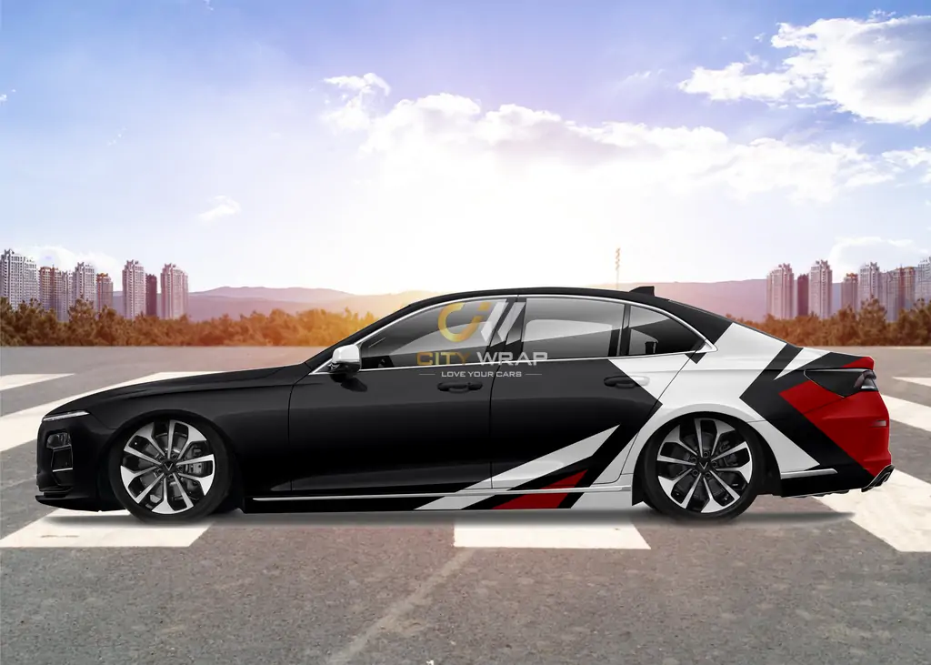 decal xe vinfast lux a den 40