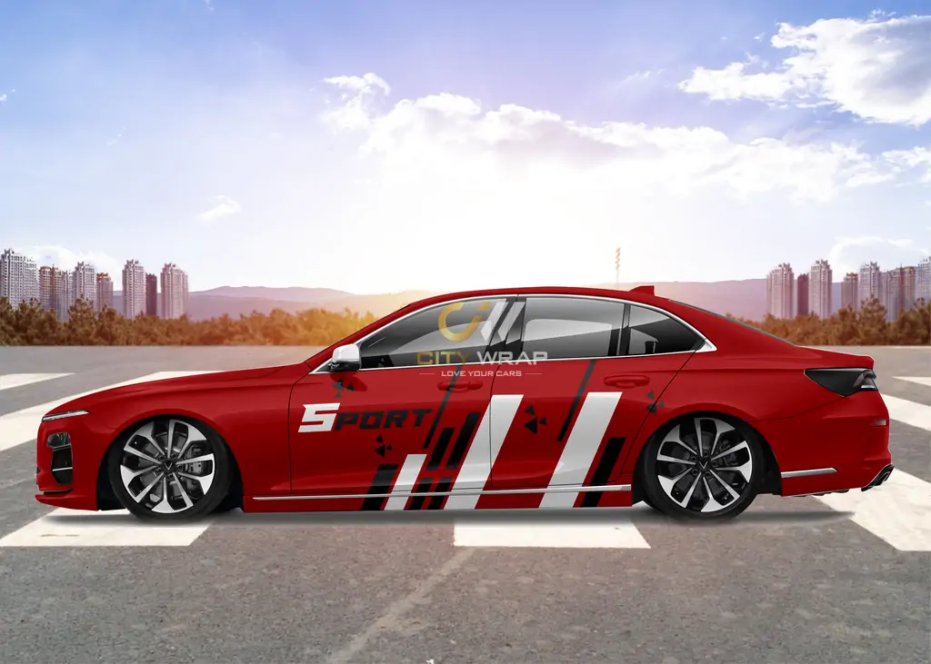 decal xe vinfast lux a do 16