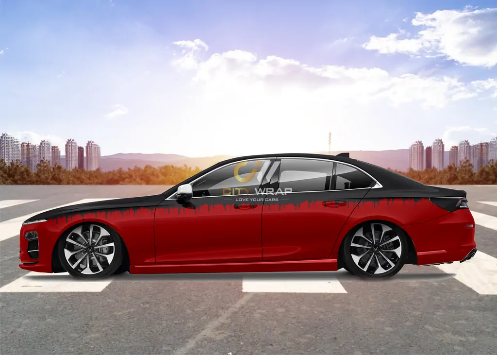 decal xe vinfast lux a do 2