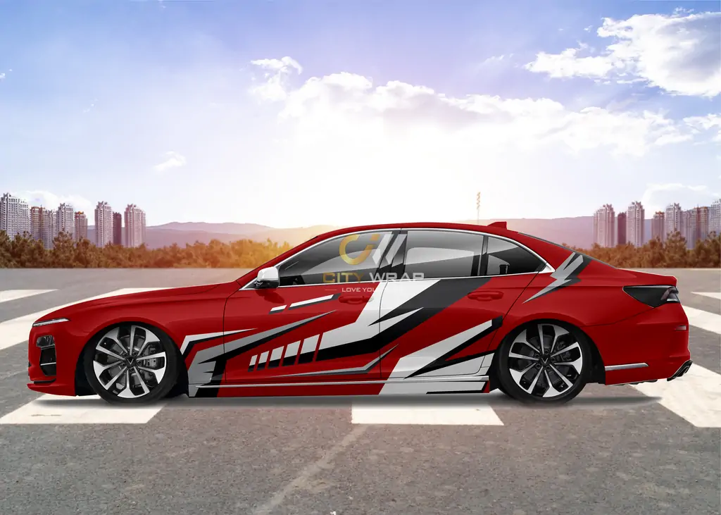 decal xe vinfast lux a do 21