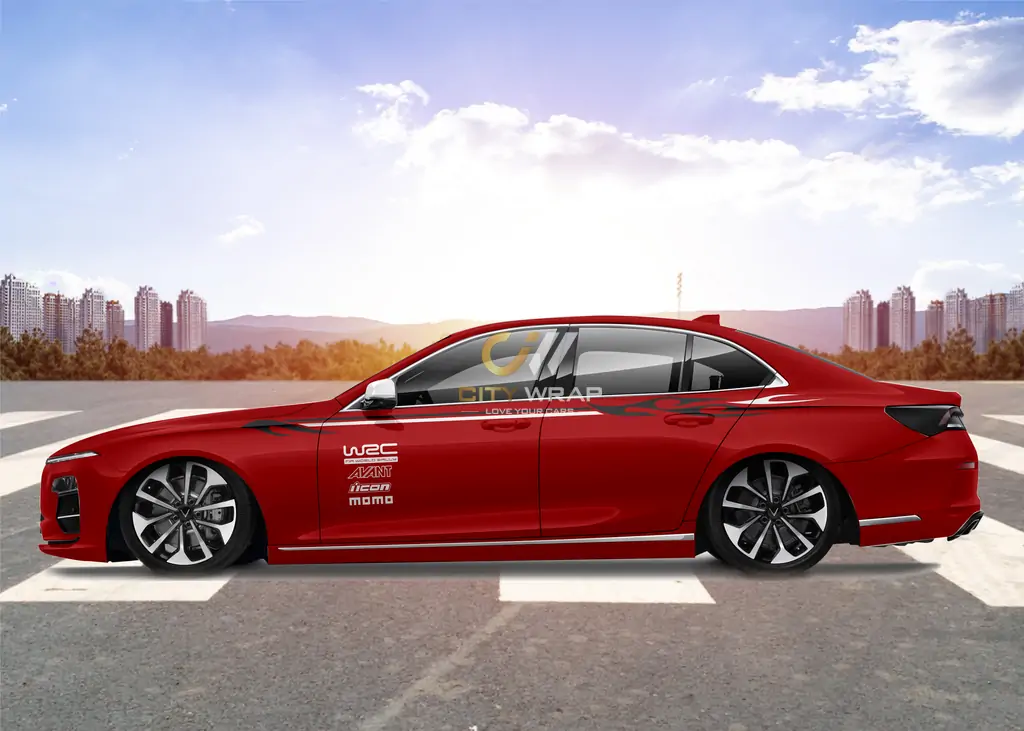 decal xe vinfast lux a do 22