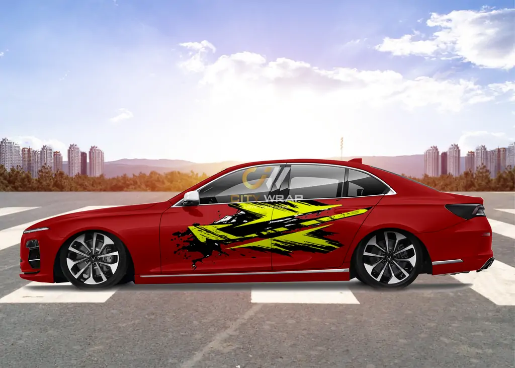 decal xe vinfast lux a do 25