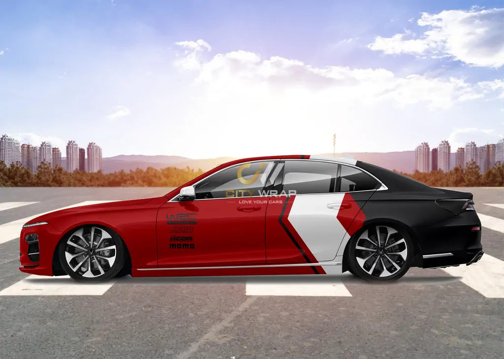 decal xe vinfast lux a do 28