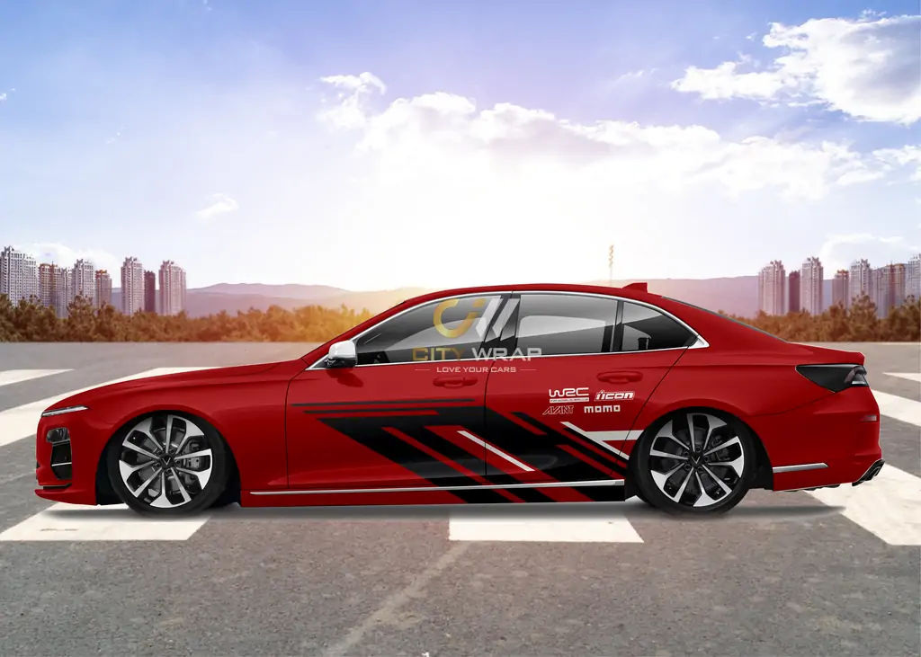 decal xe vinfast lux a do 29