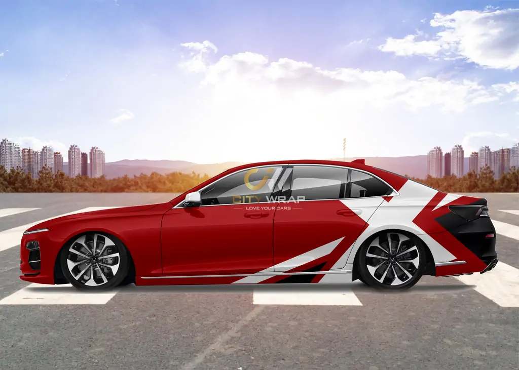 decal xe vinfast lux a do 40