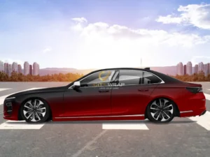 Dán decal xe Lux A 2 màu