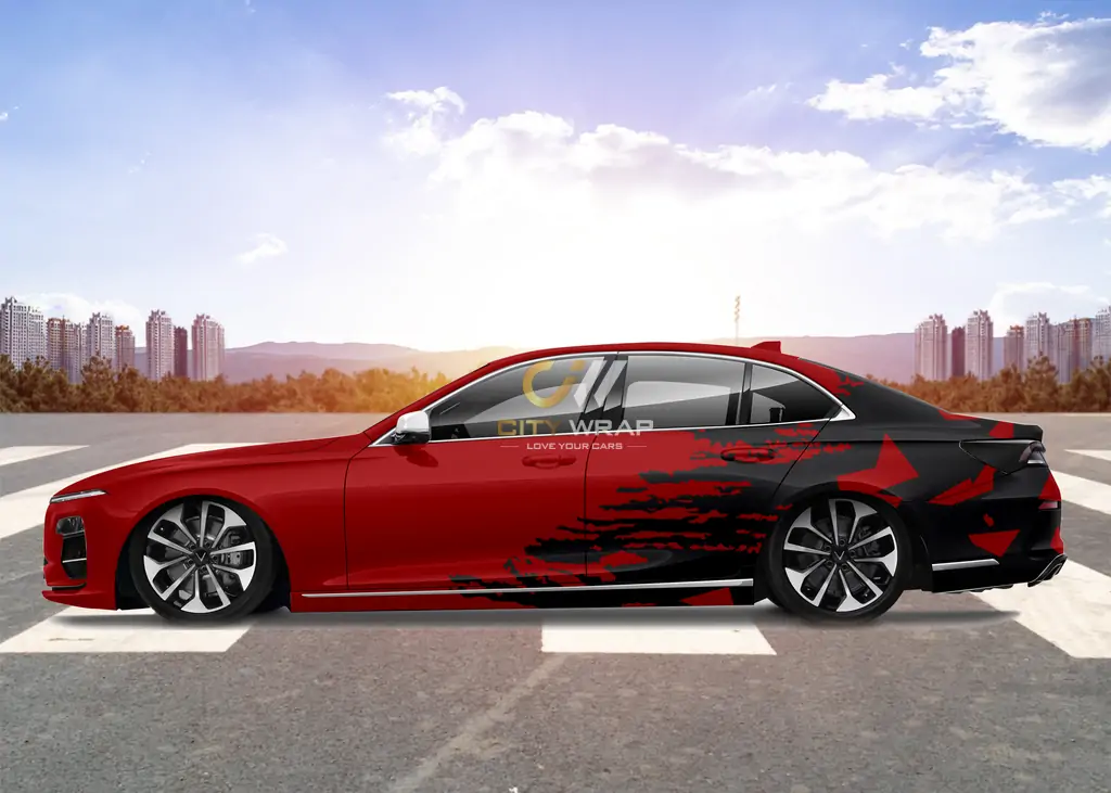 decal xe vinfast lux a do 7