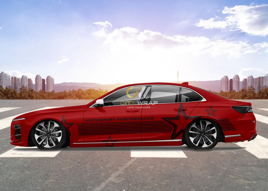 decal xe vinfast lux a do 8