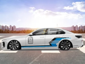 Tem xe VinFast Lux A thể thao 199