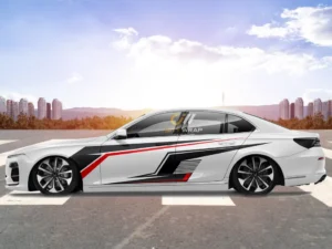 Tem xe VinFast Lux A thể thao 118