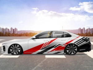 Decal xe Lux A thể thao 779