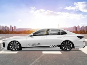 Tem xe VinFast Lux A phong cách AMG