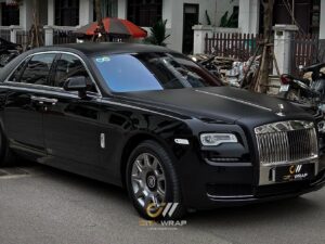 Dán đổi màu Rolls-Royce Ghost 2 màu siêu độc