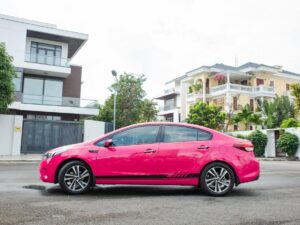 Dán đổi màu Kia Cerato Berry Red CG49-HD