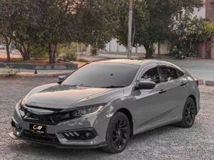 Dán đổi màu Honda Civic xám xi măng CG27-HD