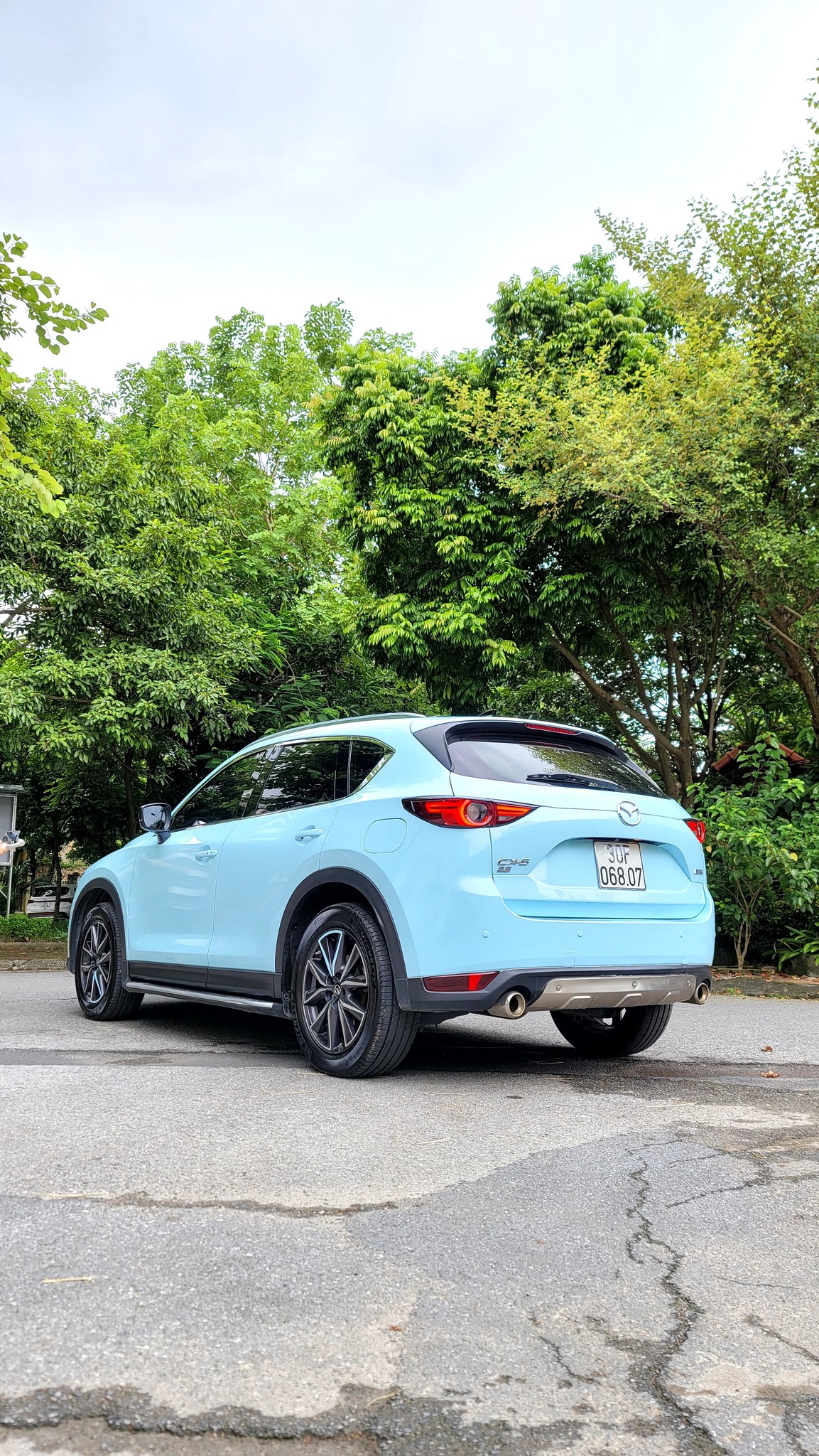 Dán đổi màu ô tô màu xanh cho Mazda CX5 mã màu CG37-HD TeckWrap 6 301785820 153945193924763 2240892335444093546 n