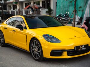 Porsche Panamera dán đổi màu CG12 SunFlower