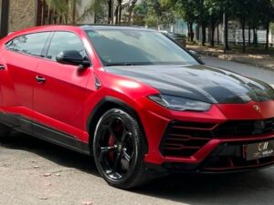 Dán đổi màu đỏ mờ VCH401-S decal TeckWrap cho Lamborghini Urus