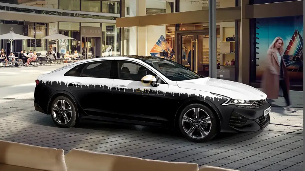 99+ mẫu tem xe Kia K5 đẹp nhất 26 Tem xe Kia K5 maybach bò sữa