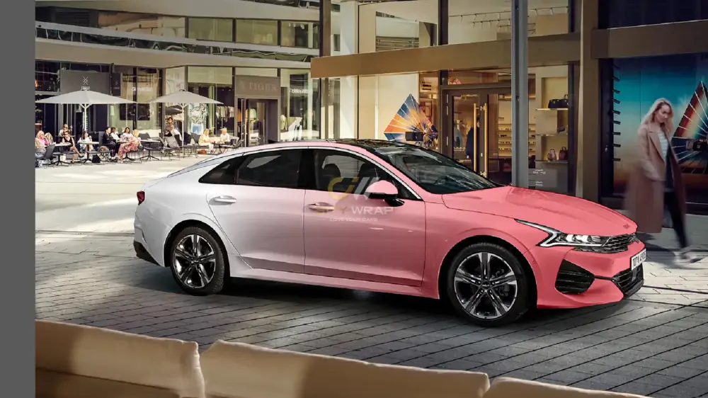 99+ mẫu tem xe Kia K5 đẹp nhất 25 Dán decal xe Kia K5 trắng