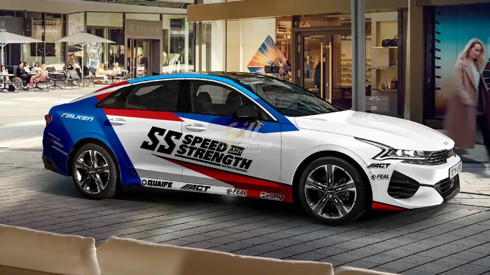 99+ mẫu tem xe Kia K5 đẹp nhất 29 Dán decal Kia K5 thể thao