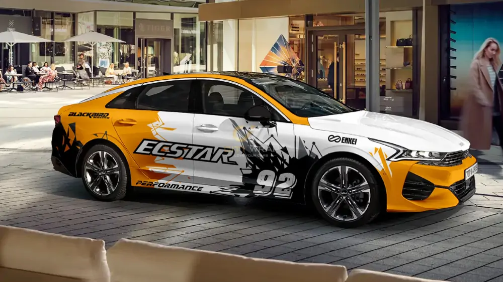 99+ mẫu tem xe Kia K5 đẹp nhất 28 Dán decal Kia K5 đường phố siêu đẹp