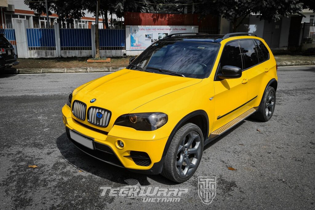 BMW X5 siêu đẹp với màu vàng Sun Flower