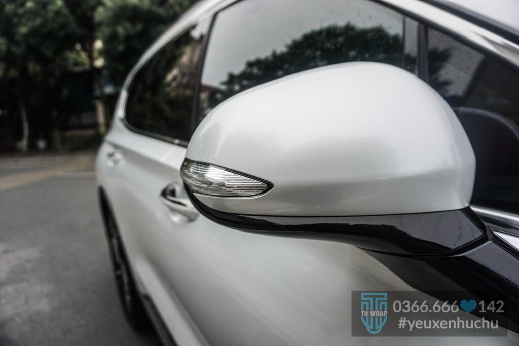 Santa Fe dán đổi màu ô tô màu trắng CK522 28 CK522 TeckWrap USA