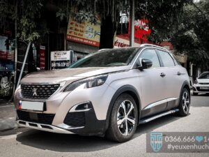 Peugeot 3008 dán đổi màu xám chì mờ ECH21
