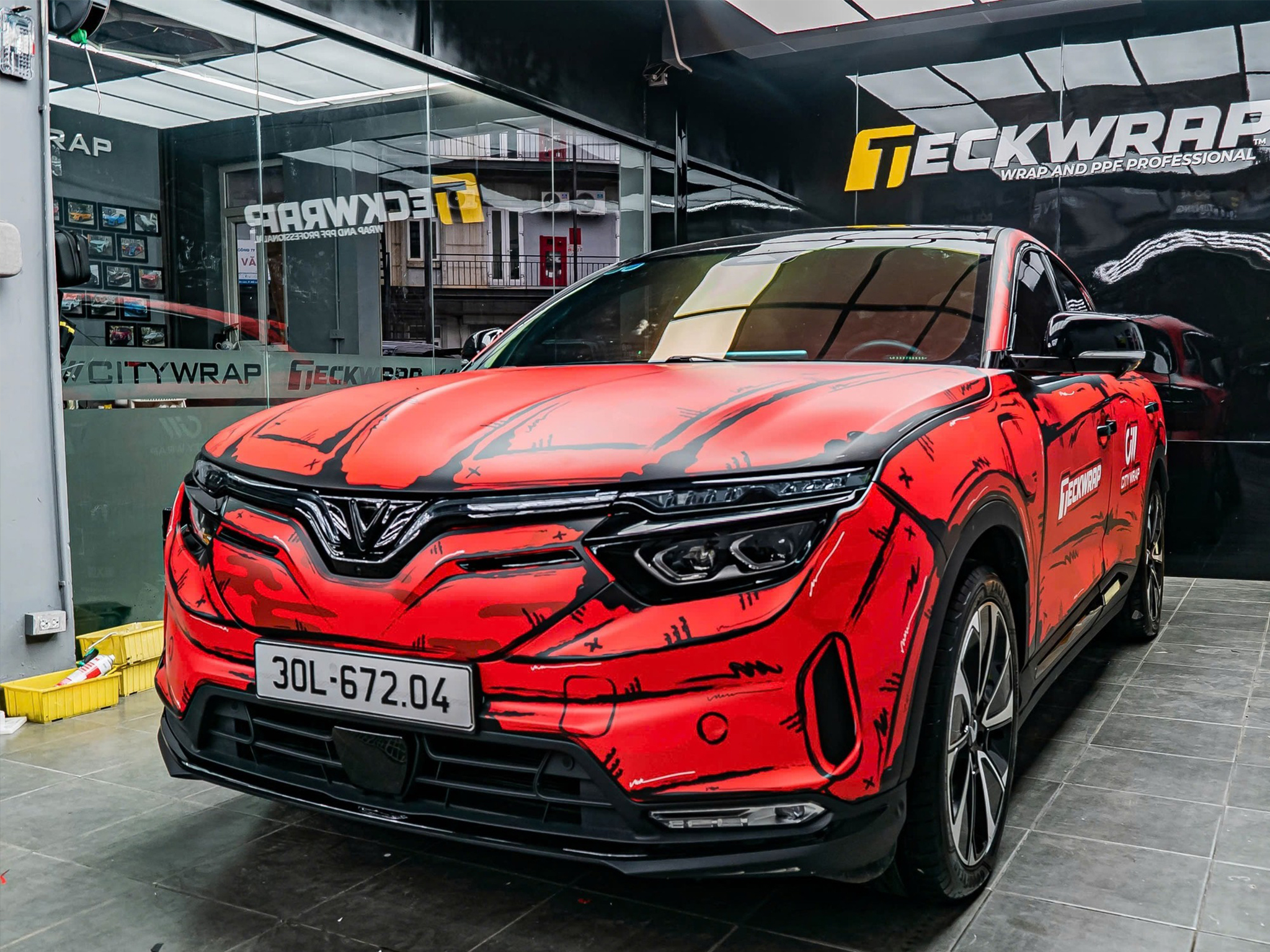 Dịch vụ Thiết kế Decal Ô tô 11 Thiet ke tem xe 2